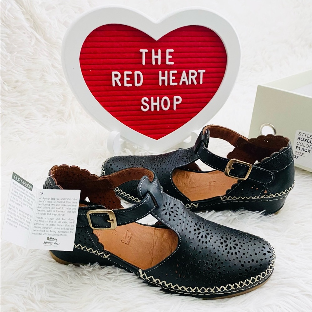 Spring Step Roxela Wedge Shoes - Picture 2 of 9